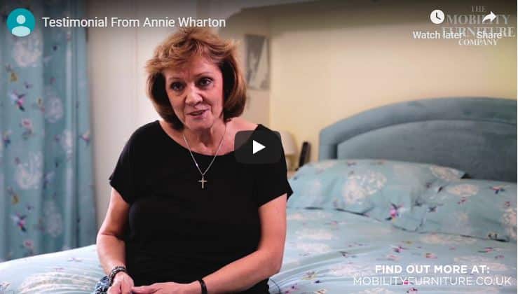 Video testimonial from Annie Wharton