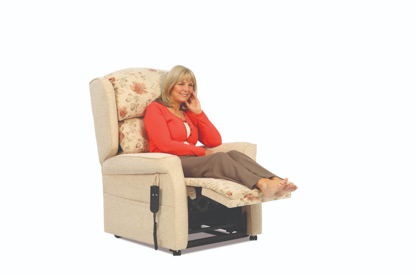 The Suffolk chair while reclining