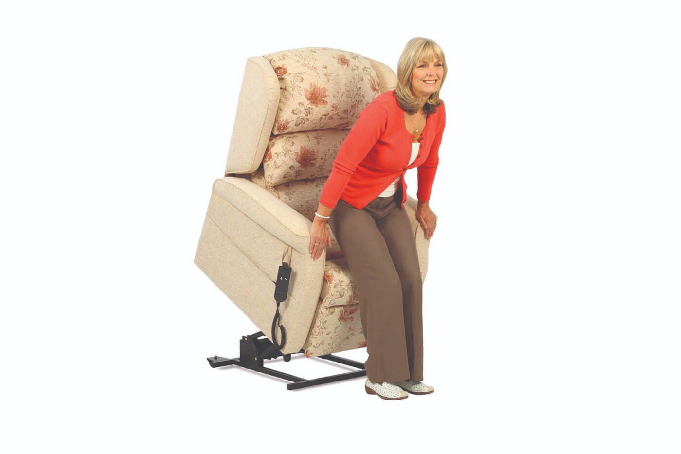 The Suffolk chair while it is rising